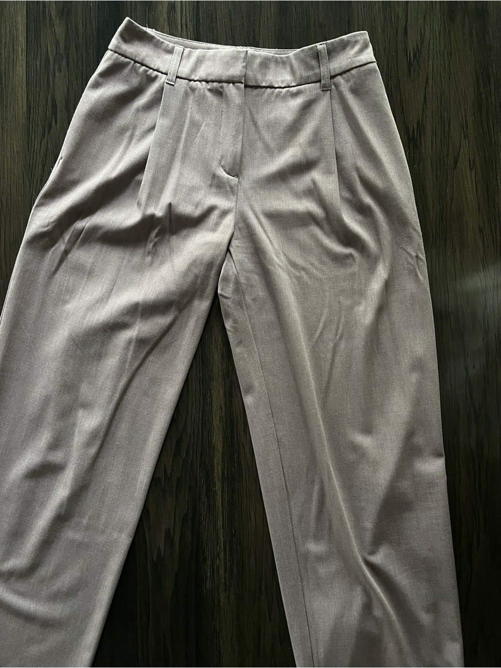 Dynamite Wide Leg Pants in Light Taupe